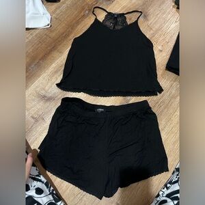 Express black pj set